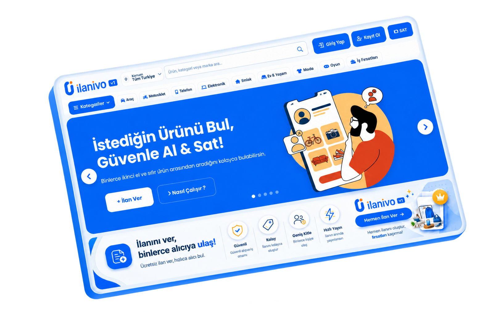 İlanivo v1 İlan Yazılımı